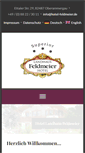 Mobile Screenshot of hotel-feldmeier.de